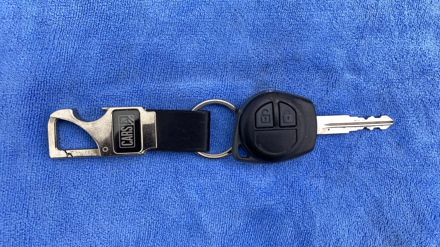 2014 Maruti Wagon R 1.0 VXI, Petrol, Manual, 52,728 km, Key Close Up