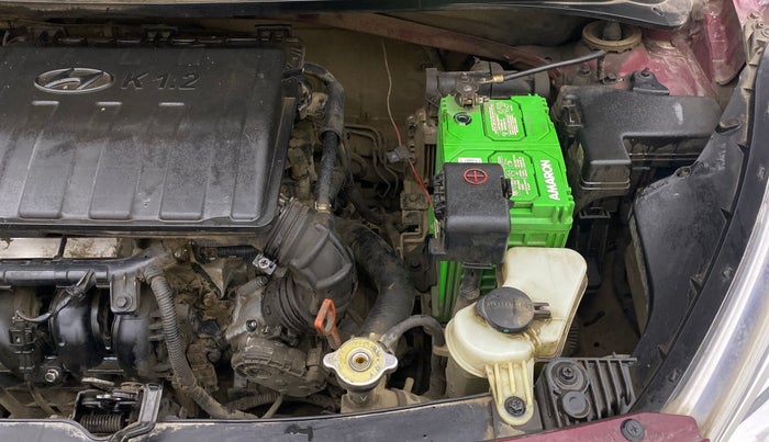 2017 Hyundai Grand i10 MAGNA AT 1.2 KAPPA VTVT, Petrol, Automatic, 46,834 km, Engine View - Left