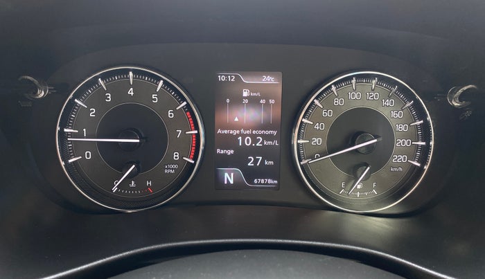2023 Maruti Baleno ALPHA 1.2 AGS, Petrol, Automatic, 67,843 km, Odometer Image
