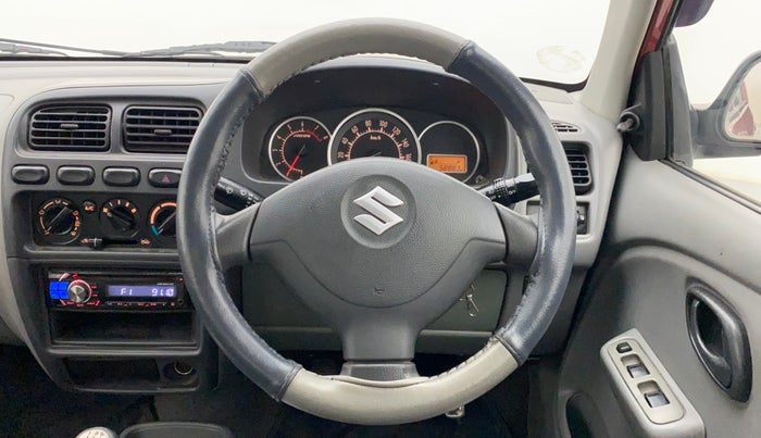 2011 Maruti Alto K10 VXI, Petrol, Manual, 58,883 km, Steering Wheel Close Up