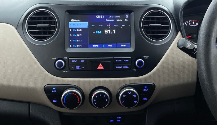 2017 Hyundai Grand i10 SPORTZ (O) 1.2 AT VTVT, Petrol, Automatic, 28,787 km, Air Conditioner