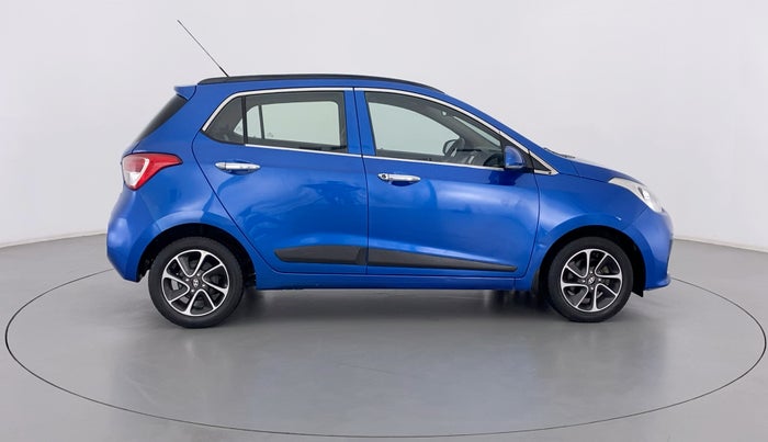 2017 Hyundai Grand i10 SPORTZ (O) 1.2 AT VTVT, Petrol, Automatic, 28,787 km, Right Side View