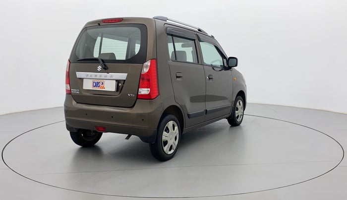 2016 Maruti Wagon R 1.0 VXI OPT, Petrol, Manual, 19,740 km, Right Back Diagonal