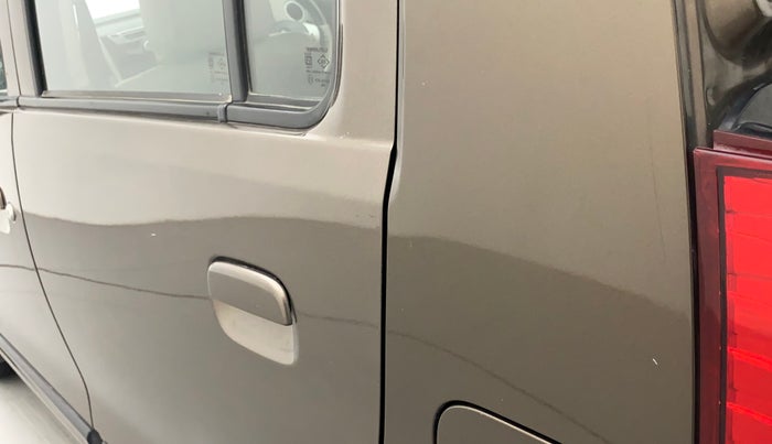 2016 Maruti Wagon R 1.0 VXI OPT, Petrol, Manual, 19,740 km, Left quarter panel - Slightly dented