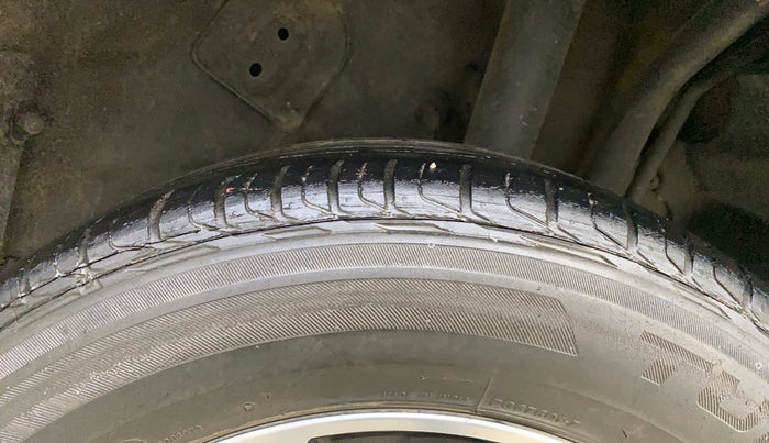 2020 Tata NEXON XZ PLUS (O) PETROL, Petrol, Manual, 61,298 km, Left Rear Tyre Tread