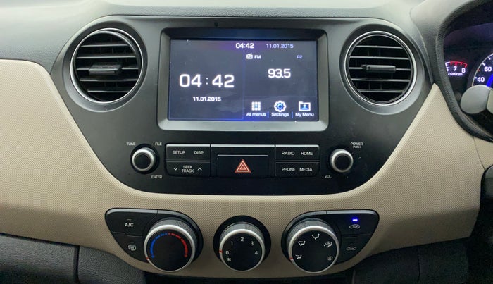 2017 Hyundai Grand i10 SPORTZ (O) 1.2 KAPPA VTVT, Petrol, Manual, 82,037 km, Air Conditioner