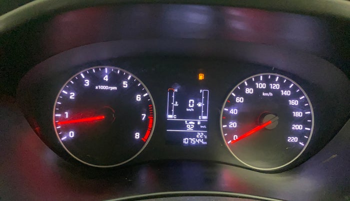 2019 Hyundai Elite i20 SPORTZ PLUS 1.2 DUAL TONE, Petrol, Manual, 1,07,519 km, Odometer Image