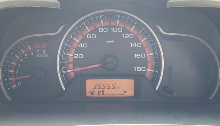 2015 Maruti Alto K10 VXI, Petrol, Manual, 36,513 km, Odometer Image