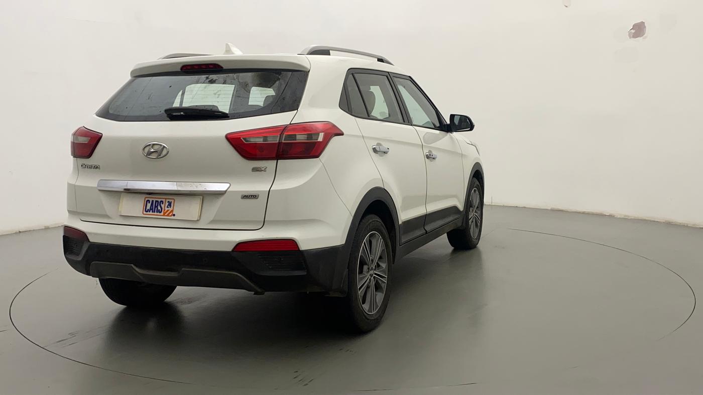 2016 Hyundai Creta SX PLUS AT 1.6 PETROL, Petrol, Automatic, 68,536 km, Right Back Diagonal