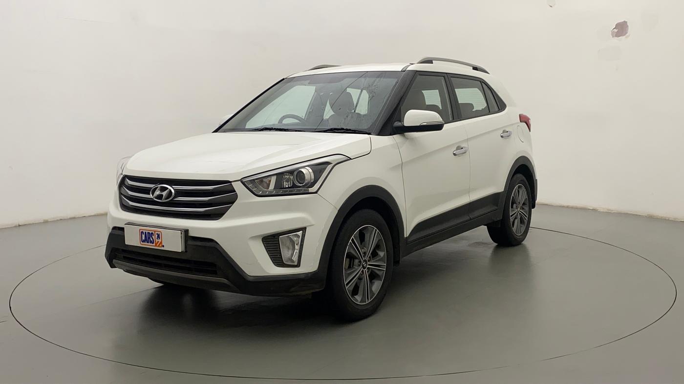 2016 Hyundai Creta SX PLUS AT 1.6 PETROL, Petrol, Automatic, 68,536 km, Left Front Diagonal