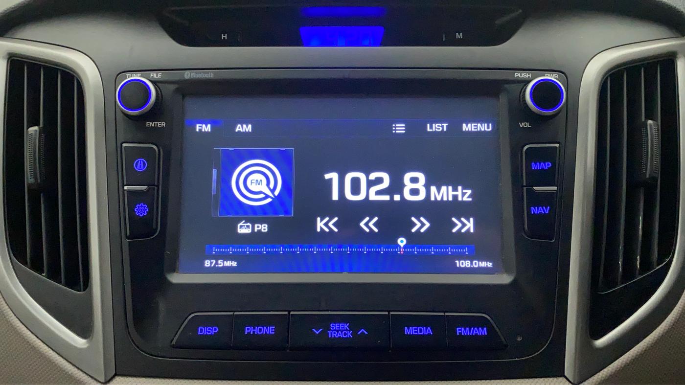 2016 Hyundai Creta SX PLUS AT 1.6 PETROL, Petrol, Automatic, 68,536 km, Infotainment System