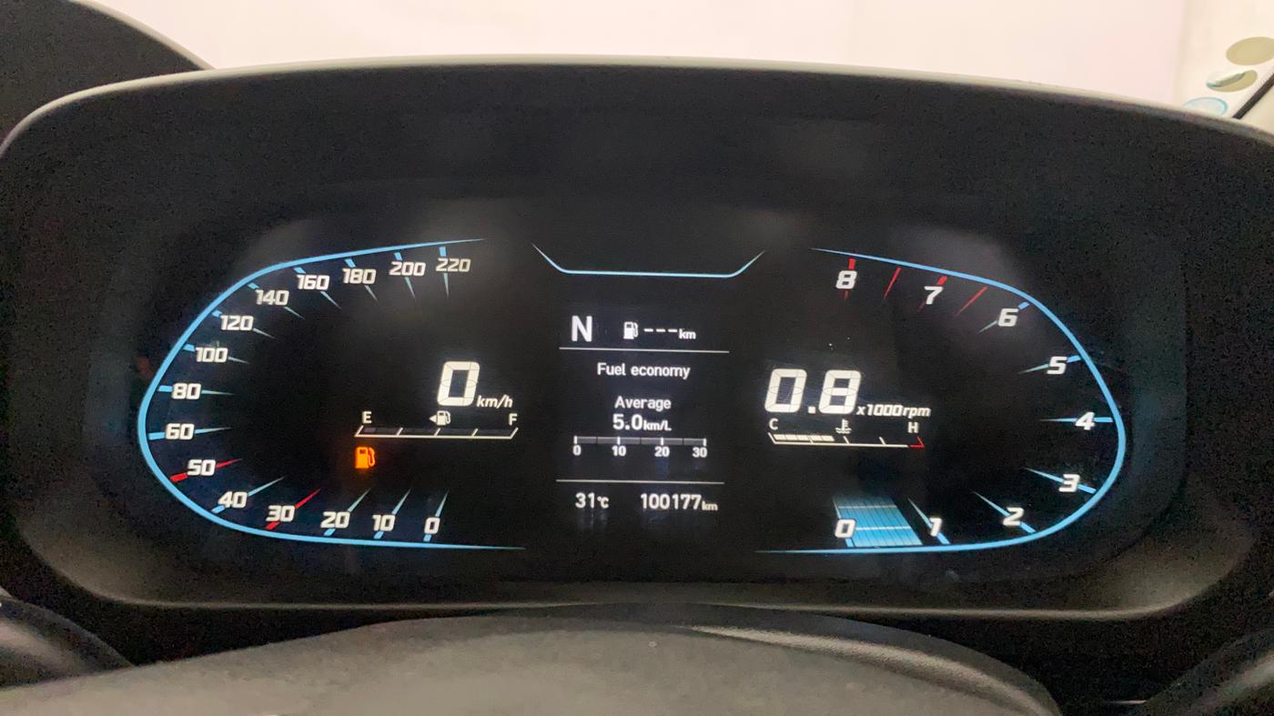2020 Hyundai NEW I20 SPORTZ 1.0T GDI IMT, Petrol, Manual, 1,00,163 km, Odometer Image