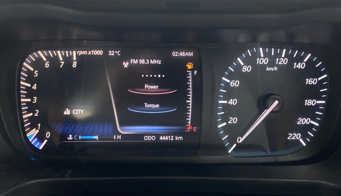 2023 Tata ALTROZ XZ + SUNROOF, Petrol, Manual, 44,407 km, Odometer Image