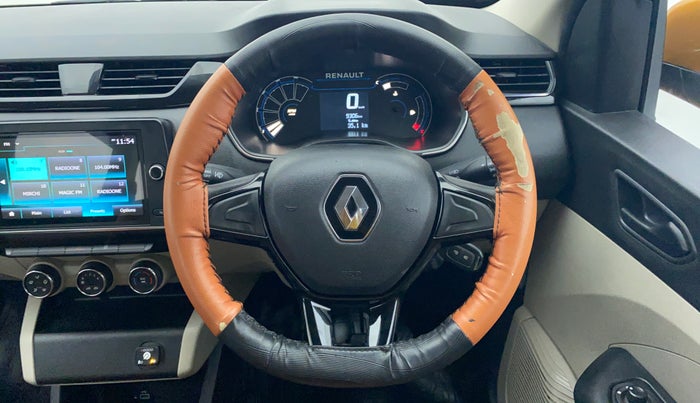 2019 Renault TRIBER 1.0 RXT, CNG, Manual, 9,215 km, Steering Wheel Close Up