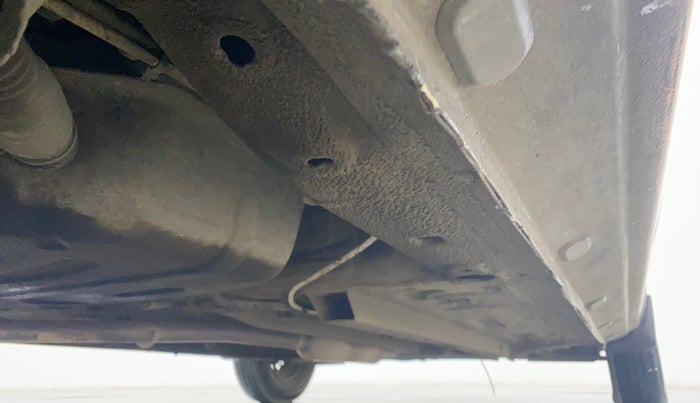 2019 Renault TRIBER 1.0 RXT, CNG, Manual, 9,215 km, Right Side Underbody