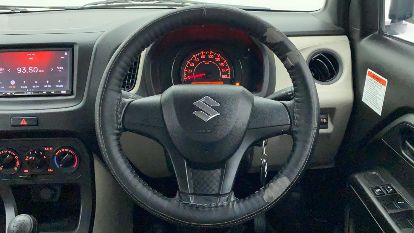 2021 Maruti New Wagon-R LXI CNG 1.0, CNG, Manual, 47,777 km, Steering Wheel Close Up