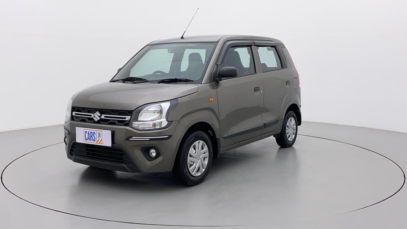 2021 Maruti New Wagon-R LXI CNG 1.0, CNG, Manual, 47,777 km, Left Front Diagonal