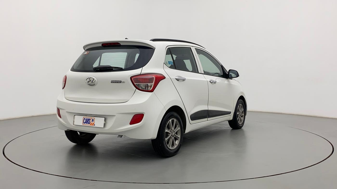 2015 Hyundai Grand i10 ASTA 1.2 KAPPA VTVT, Petrol, Manual, 26,028 km, Right Back Diagonal