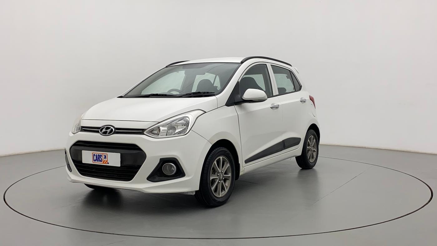 2015 Hyundai Grand i10 ASTA 1.2 KAPPA VTVT, Petrol, Manual, 26,028 km, Left Front Diagonal