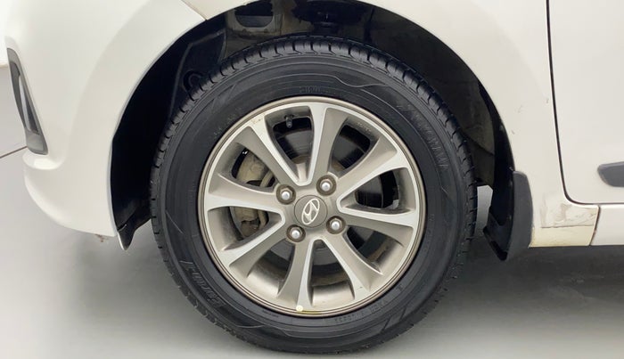 2015 Hyundai Grand i10 ASTA 1.2 KAPPA VTVT, Petrol, Manual, 26,028 km, Left Front Wheel