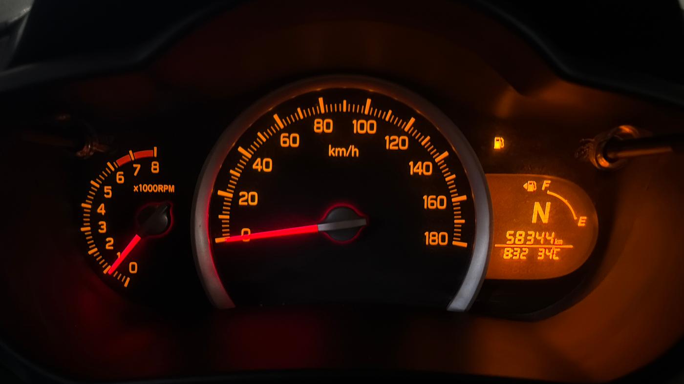 2020 Maruti Celerio VXI AMT, Petrol, Automatic, 58,333 km, Odometer Image