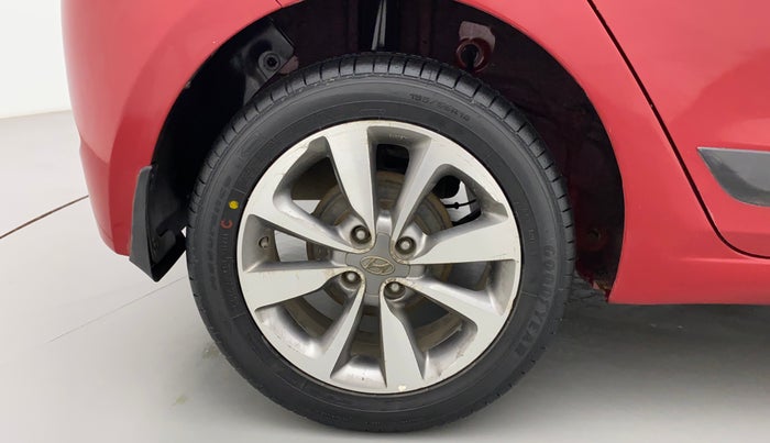 2014 Hyundai Elite i20 ASTA 1.2, Petrol, Manual, 93,032 km, Right Rear Wheel
