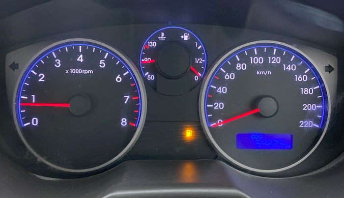 2013 Hyundai i20 MAGNA 1.2, Petrol, Manual, 54,222 km, Odometer Image