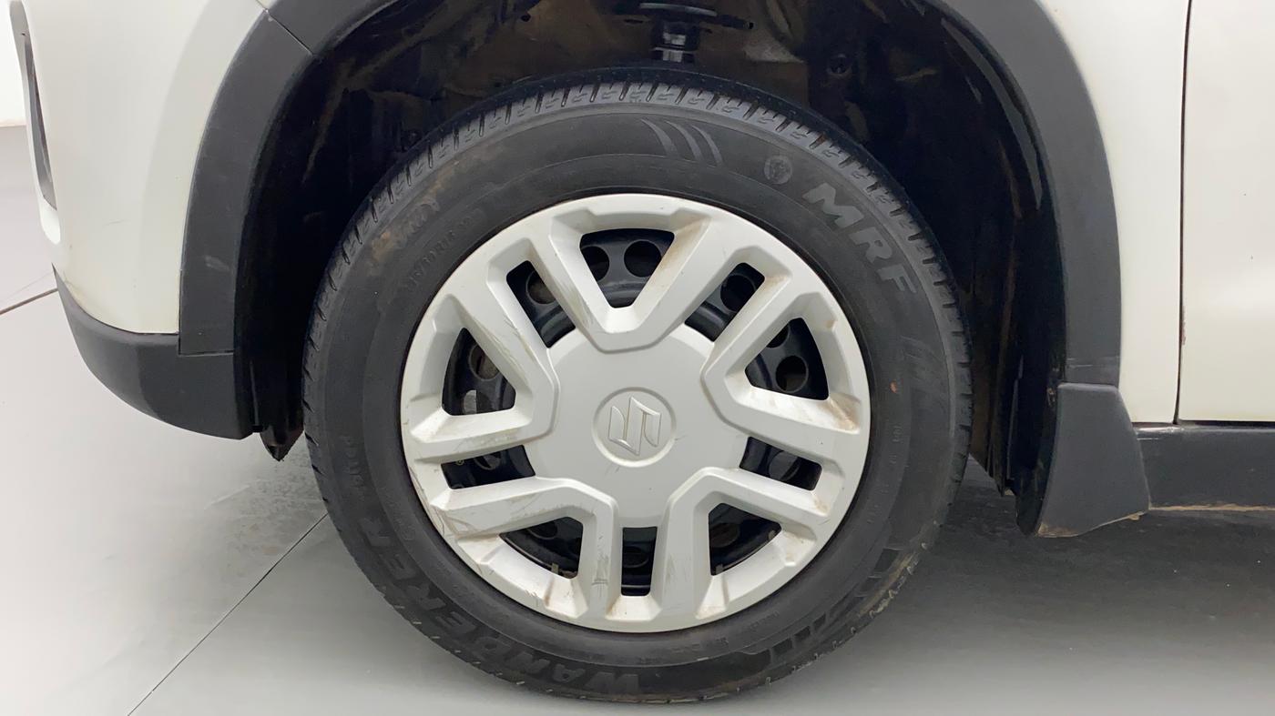 2021 Maruti Vitara Brezza VXI, Petrol, Manual, 61,054 km, Left Front Wheel