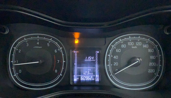 2021 Maruti Vitara Brezza VXI, Petrol, Manual, 61,054 km, Odometer Image