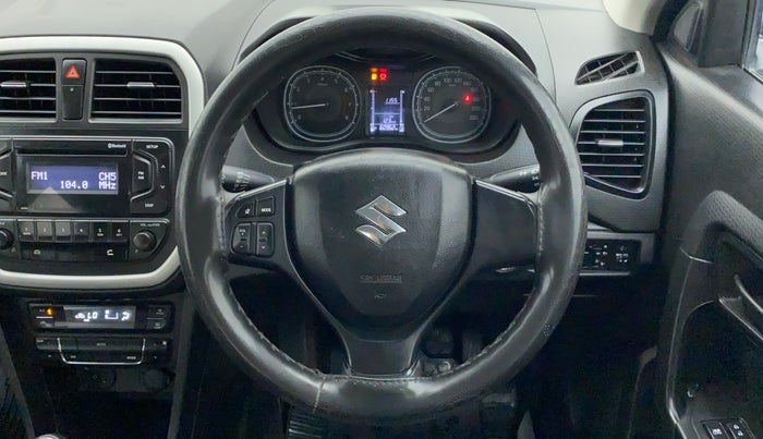 2021 Maruti Vitara Brezza VXI, Petrol, Manual, 61,054 km, Steering Wheel Close Up