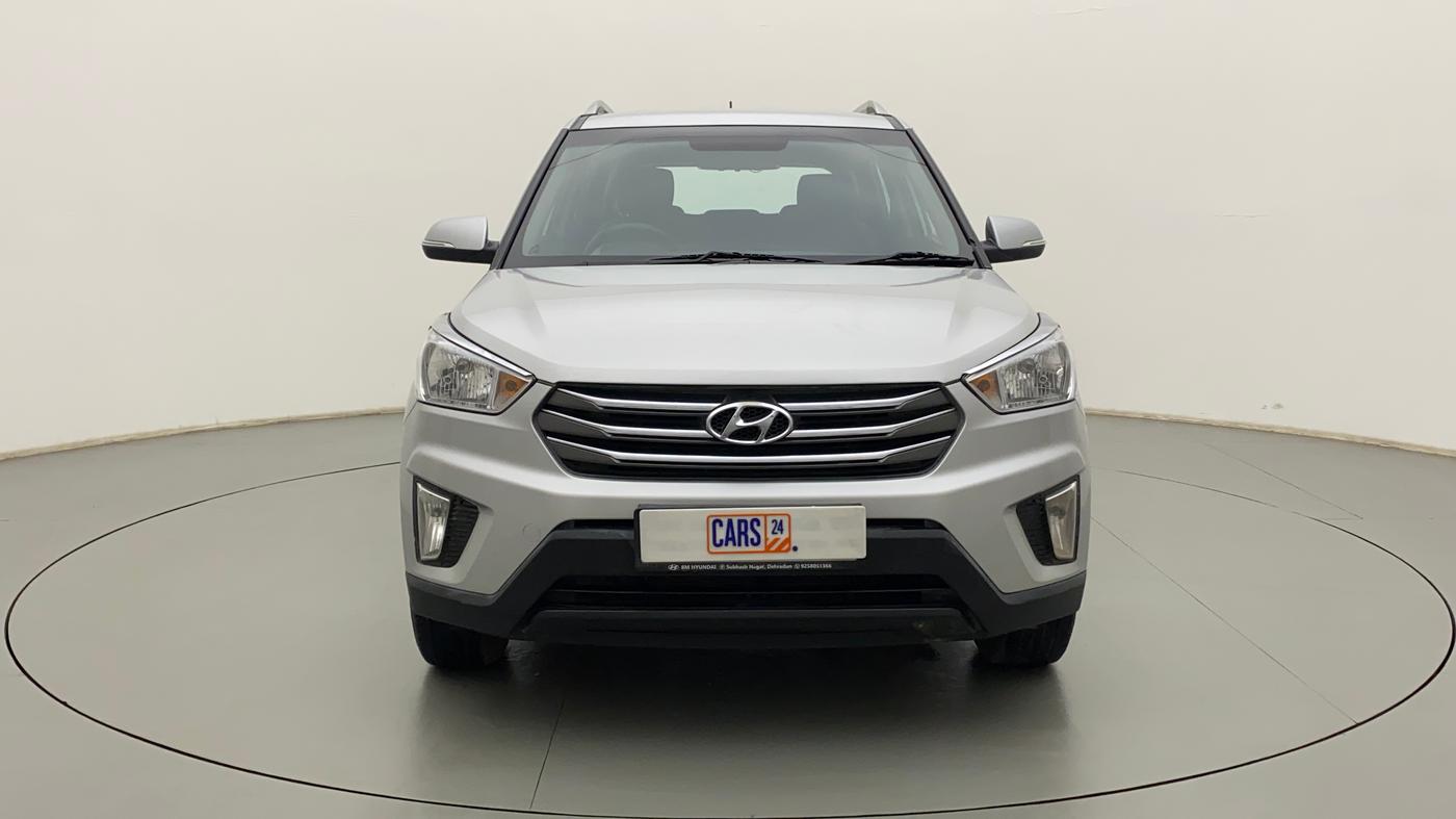 2017 Hyundai Creta E PLUS 1.6 PETROL, Petrol, Manual, 57,918 km, Front