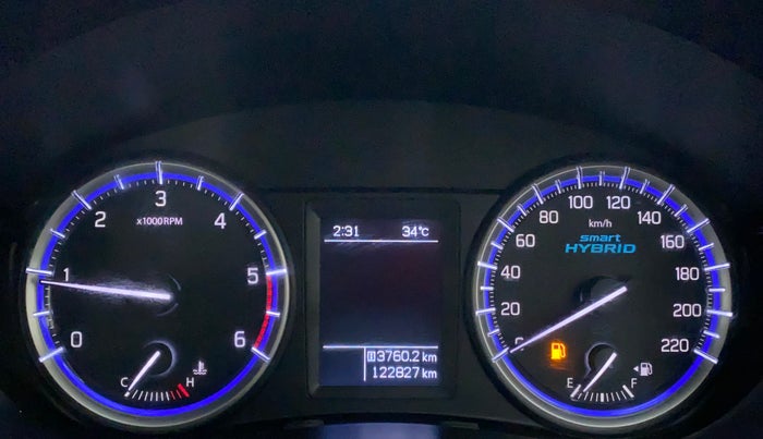 2018 Maruti S Cross ZETA 1.3, Diesel, Manual, 1,22,827 km, Odometer Image