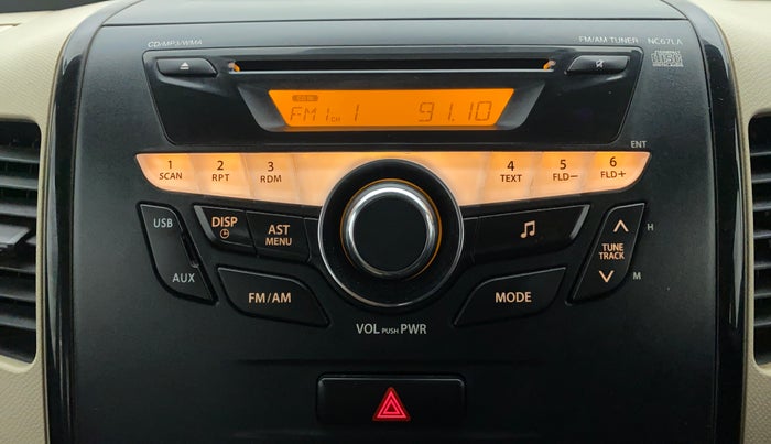 2017 Maruti Wagon R 1.0 VXI, Petrol, Manual, 18,958 km, Infotainment System