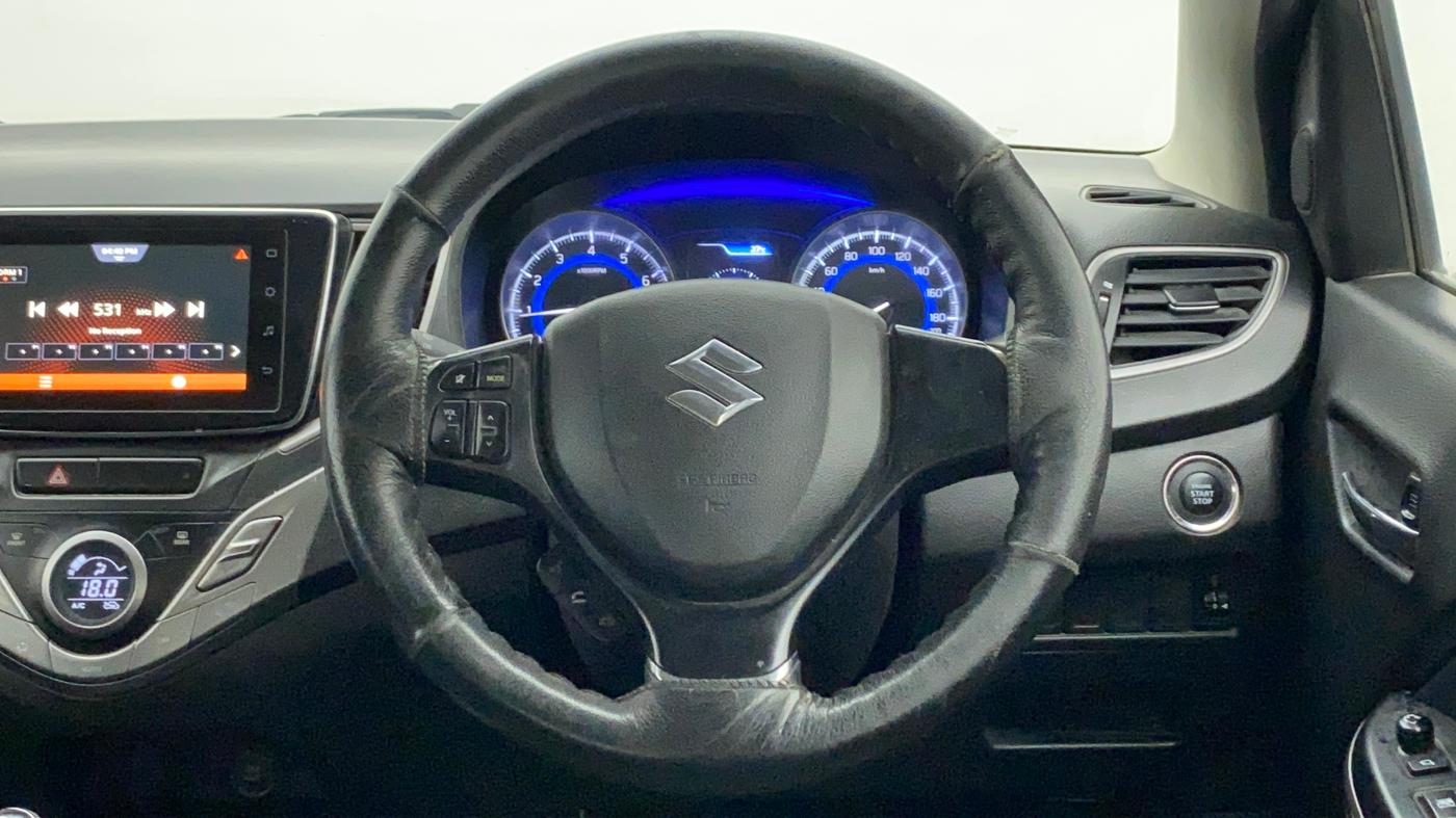 2020 Maruti Baleno ZETA PETROL 1.2, Petrol, Manual, 20,856 km, Steering Wheel Close Up