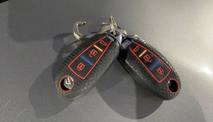 2020 Maruti S Cross ZETA 1.5, Petrol, Manual, 1,07,423 km, Key Close Up