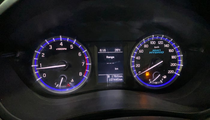 2020 Maruti S Cross ZETA 1.5, Petrol, Manual, 1,07,423 km, Odometer Image