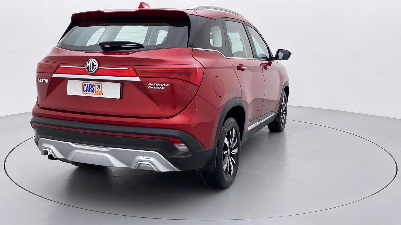 2020 MG HECTOR SHARP DCT PETROL, Petrol, Automatic, 17,655 km, Right Back Diagonal