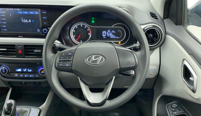 2020 Hyundai GRAND I10 NIOS SPORTZ AMT 1.2 KAPPA VTVT, Petrol, Automatic, 40,870 km, Steering Wheel Close Up