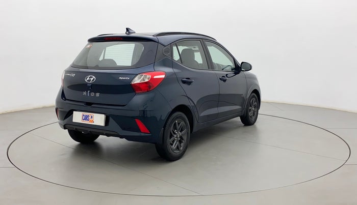 2020 Hyundai GRAND I10 NIOS SPORTZ AMT 1.2 KAPPA VTVT, Petrol, Automatic, 40,870 km, Right Back Diagonal