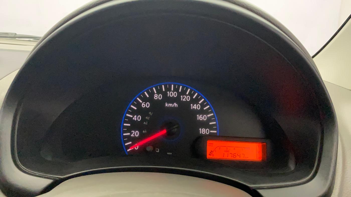 2014 Datsun Go T, Petrol, Manual, 1,17,633 km, Odometer Image