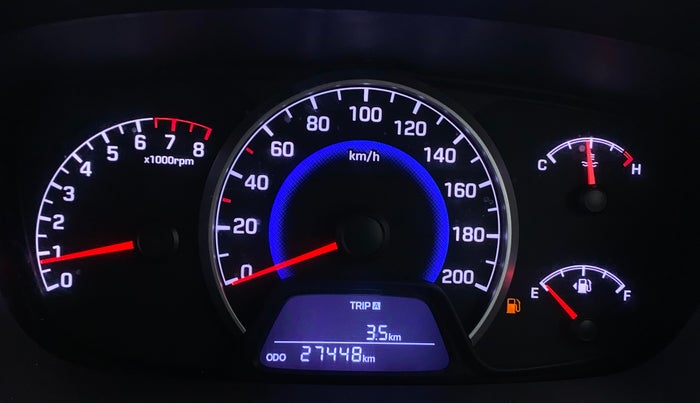 2019 Hyundai Grand i10 SPORTZ 1.2 KAPPA VTVT, Petrol, Manual, 27,503 km, Odometer Image