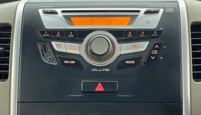 2014 Maruti Wagon R 1.0 VXI, Petrol, Manual, 98,390 km, Infotainment System