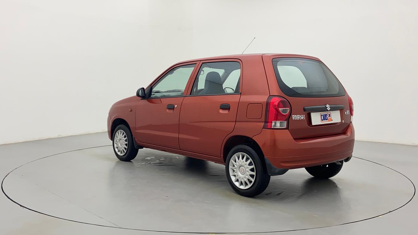 2012 Maruti Alto K10 VXI P, Petrol, Manual, 51,109 km, Left Back Diagonal (45- Degree) View