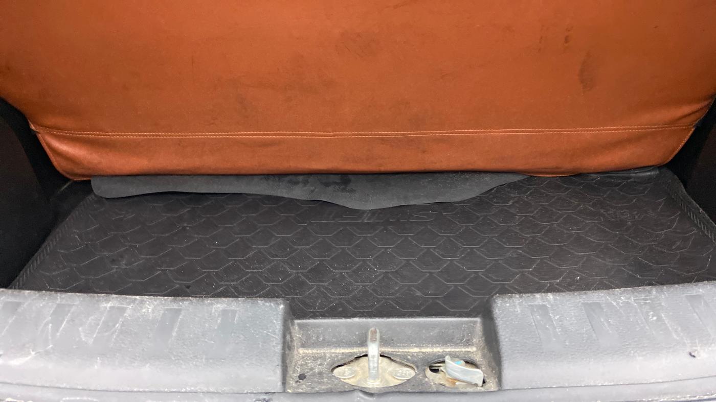 2013 Maruti Swift VXI, Petrol, Manual, 95,036 km, Boot Inside