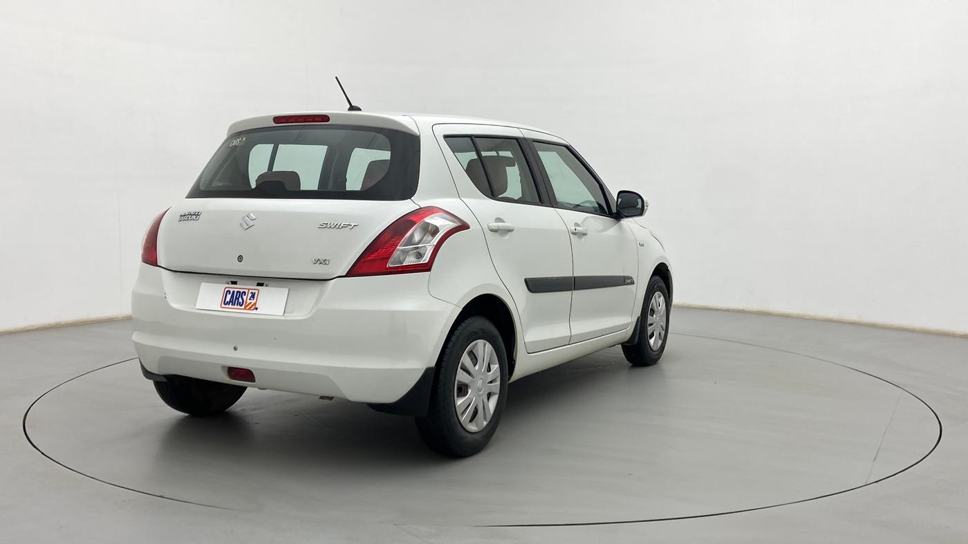 2013 Maruti Swift VXI, Petrol, Manual, 95,036 km, Right Back Diagonal