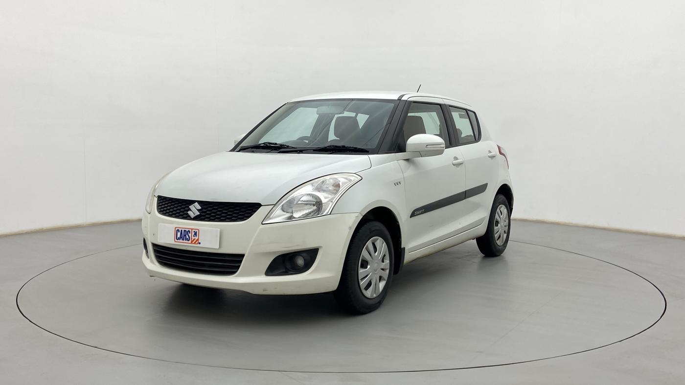 2013 Maruti Swift VXI, Petrol, Manual, 95,036 km, Left Front Diagonal