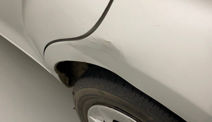 2017 Maruti IGNIS DELTA 1.2 AMT, Petrol, Automatic, 26,630 km, Left quarter panel - Slightly dented