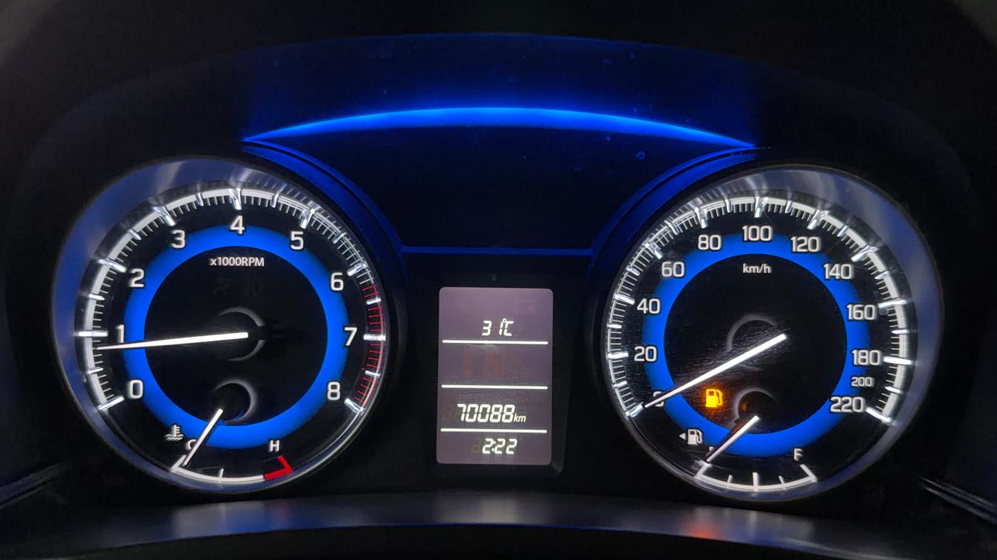 2021 Maruti Baleno DELTA PETROL 1.2, Petrol, Manual, 70,063 km, Odometer Image