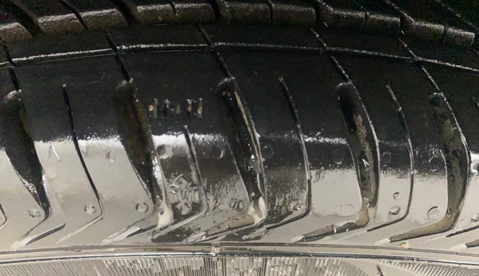 2016 Hyundai Grand i10 ASTA (O) 1.2 KAPPA VTVT, Petrol, Manual, 95,606 km, Left Front Tyre Tread