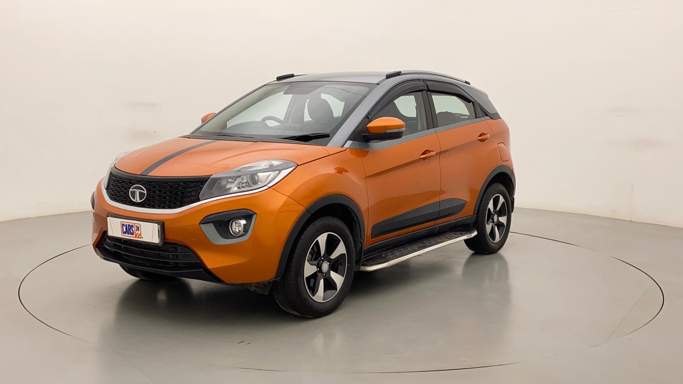 2018 Tata NEXON XZA PLUS DIESEL, Diesel, Automatic, 33,381 km, Left Front Diagonal